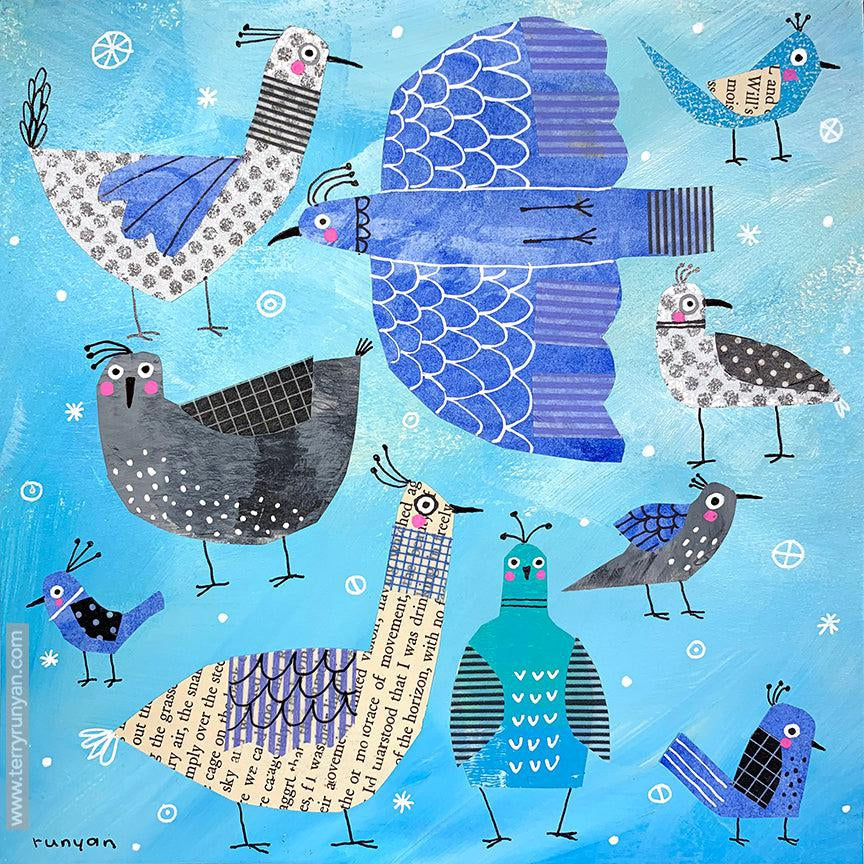 Blue Bird Batch!-Terry Runyan Creative