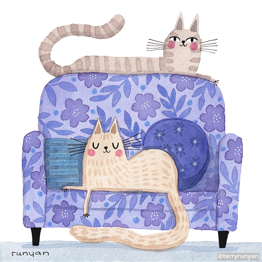 Lilac Sofa!