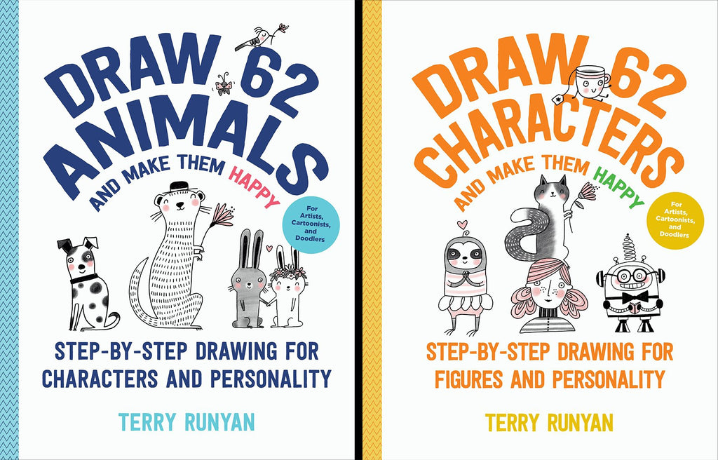 DRAWING BOOKS - Many online retailers!-Terry Runyan Creative