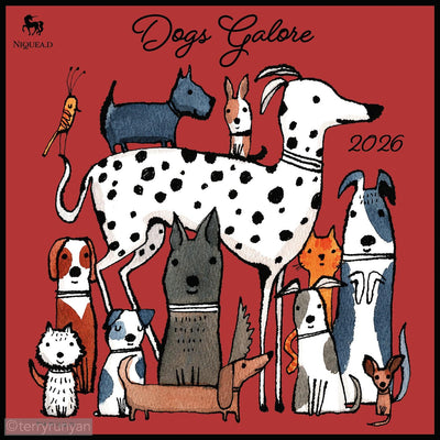 2026 DOGS GALORE WALL CALENDAR-Calendar-Terry Runyan Creative-Terry Runyan Creative