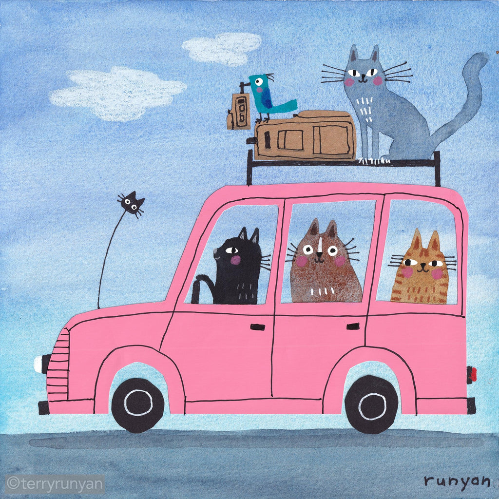 GROUP DAY TRIP-Original Artwork-Terry Runyan Creative-Terry Runyan Creative