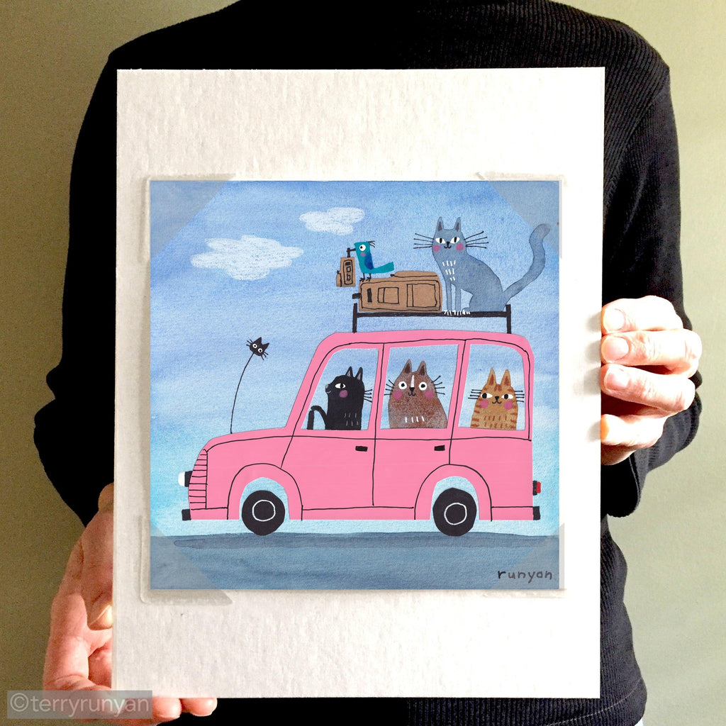 GROUP DAY TRIP-Original Artwork-Terry Runyan Creative-Terry Runyan Creative