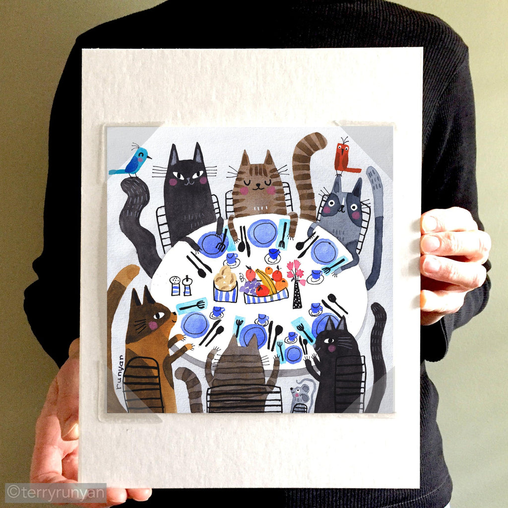 TABLEWARE-Original Artwork-Terry Runyan Creative-Terry Runyan Creative