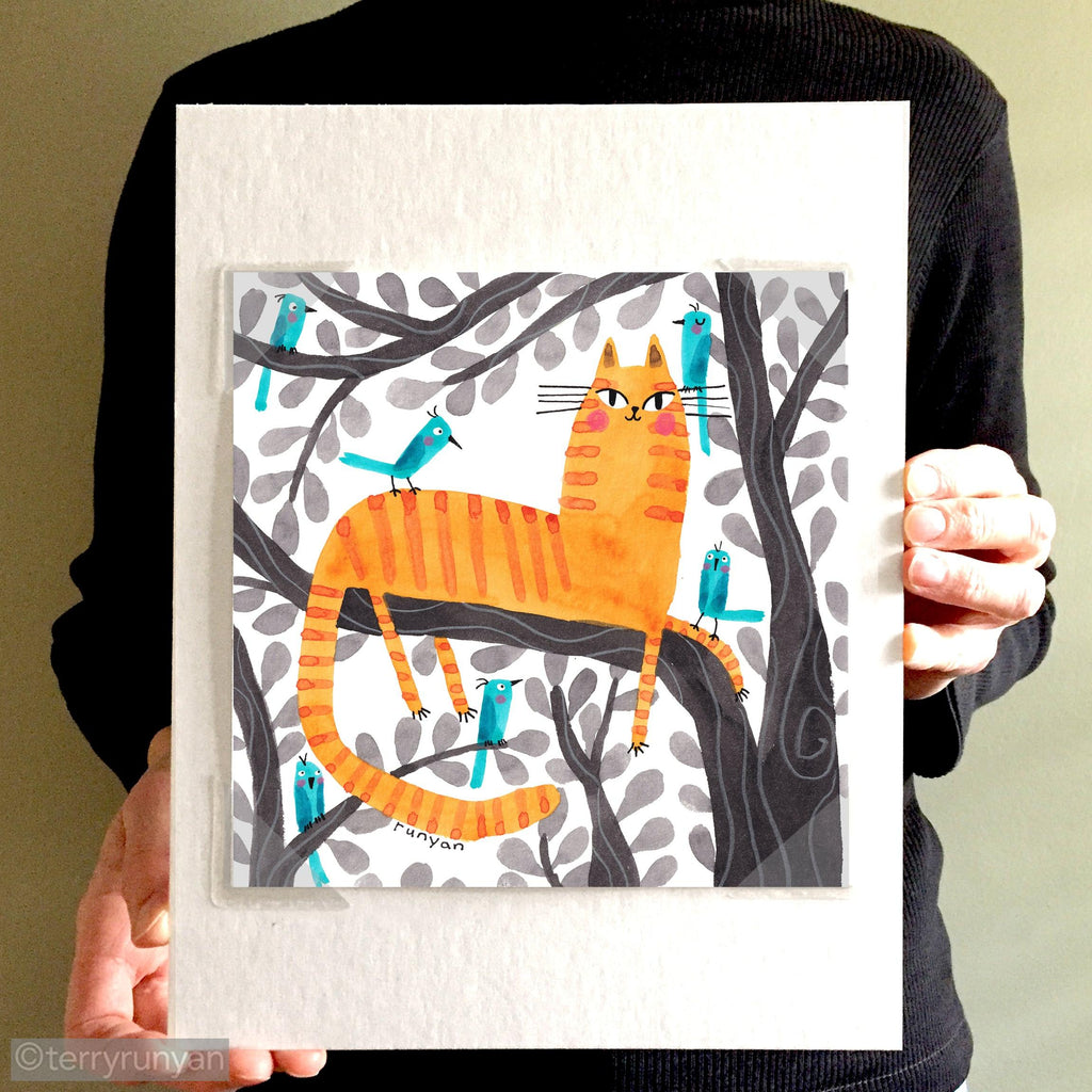 TREE FRIENDS-Original Artwork-Terry Runyan Creative-Terry Runyan Creative