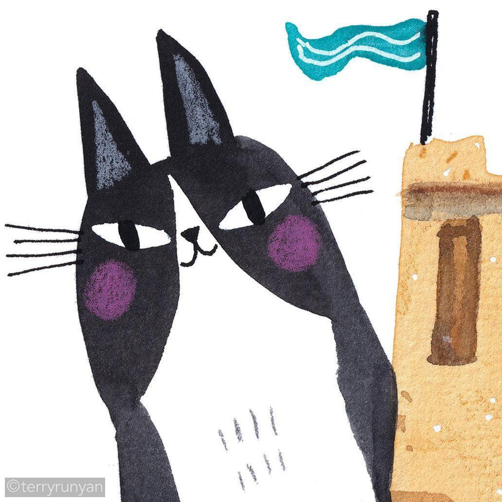 LITTER BOX ARTIST-Original Artwork-Terry Runyan Creative-Terry Runyan Creative