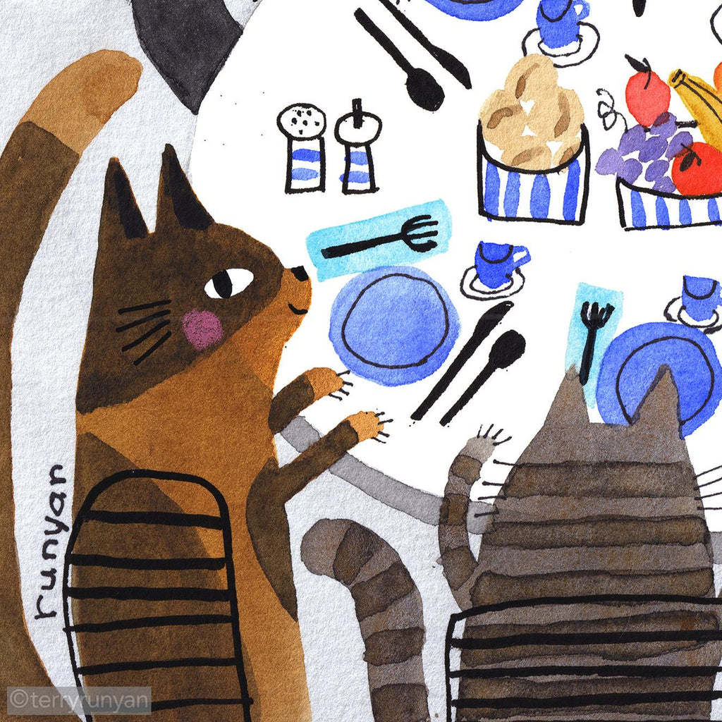 TABLEWARE-Original Artwork-Terry Runyan Creative-Terry Runyan Creative