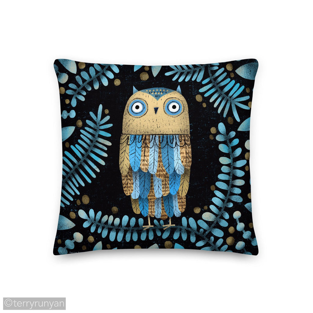 FEATHER PILLOW Premium Pillow-Throw Pillows-Terry Runyan Creative-Terry Runyan Creative