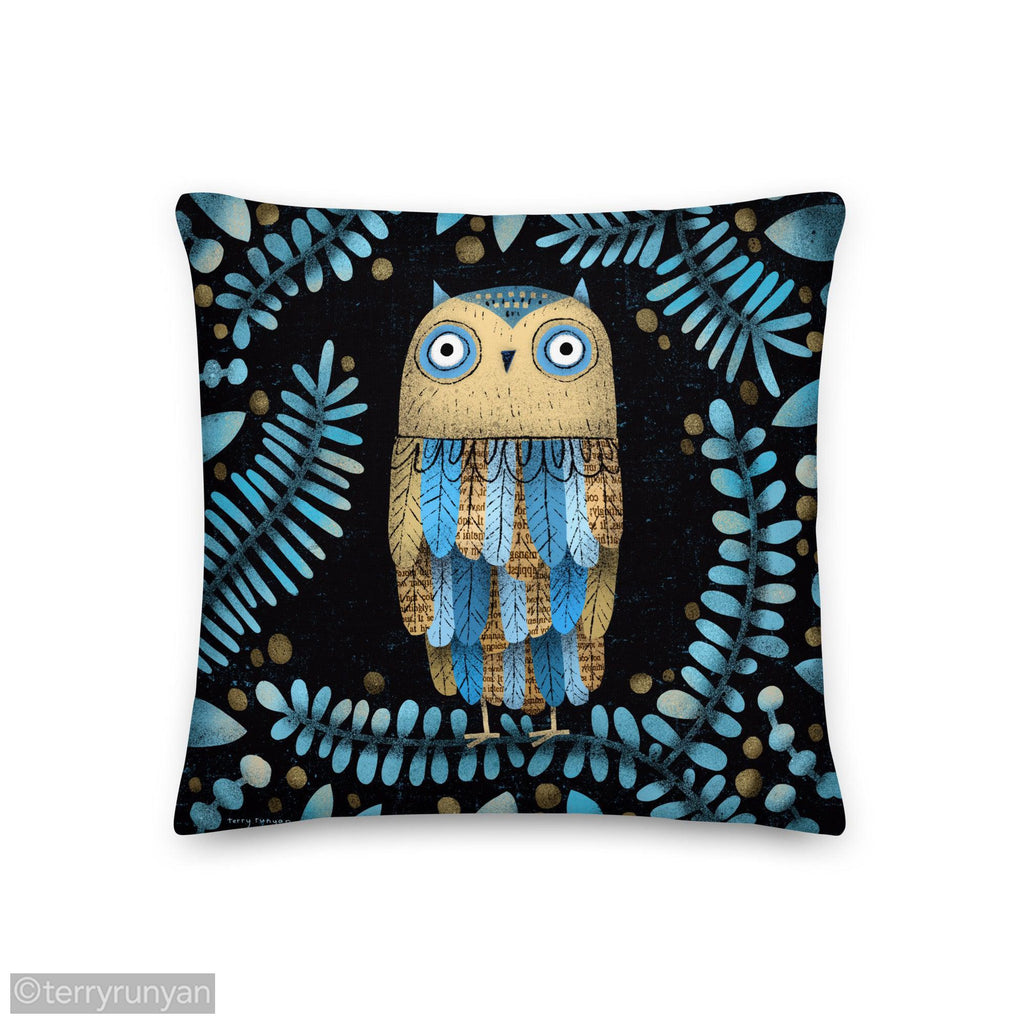 FEATHER PILLOW Premium Pillow-Throw Pillows-Terry Runyan Creative-Terry Runyan Creative