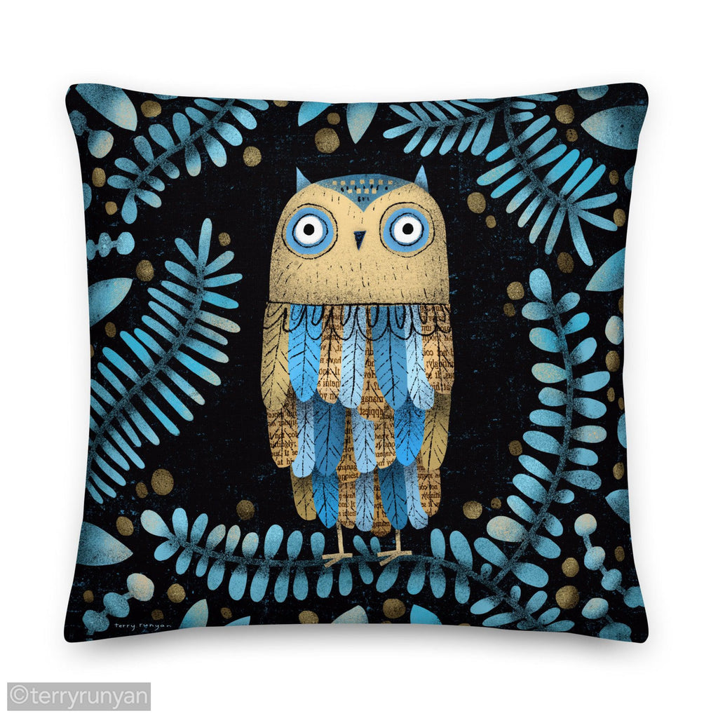 FEATHER PILLOW Premium Pillow-Throw Pillows-Terry Runyan Creative-Terry Runyan Creative