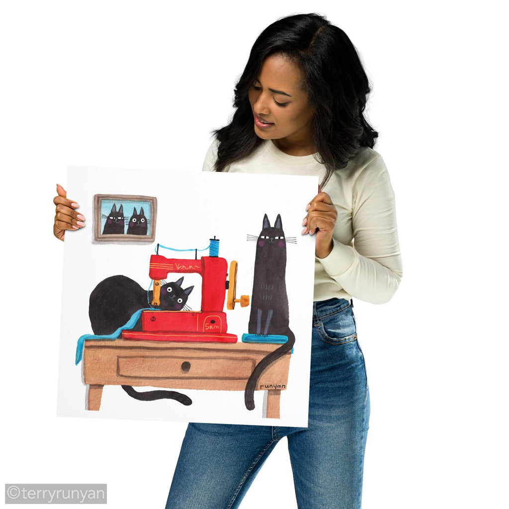 SEW BE IT Art Print-Art Print-Terry Runyan Creative-Terry Runyan Creative