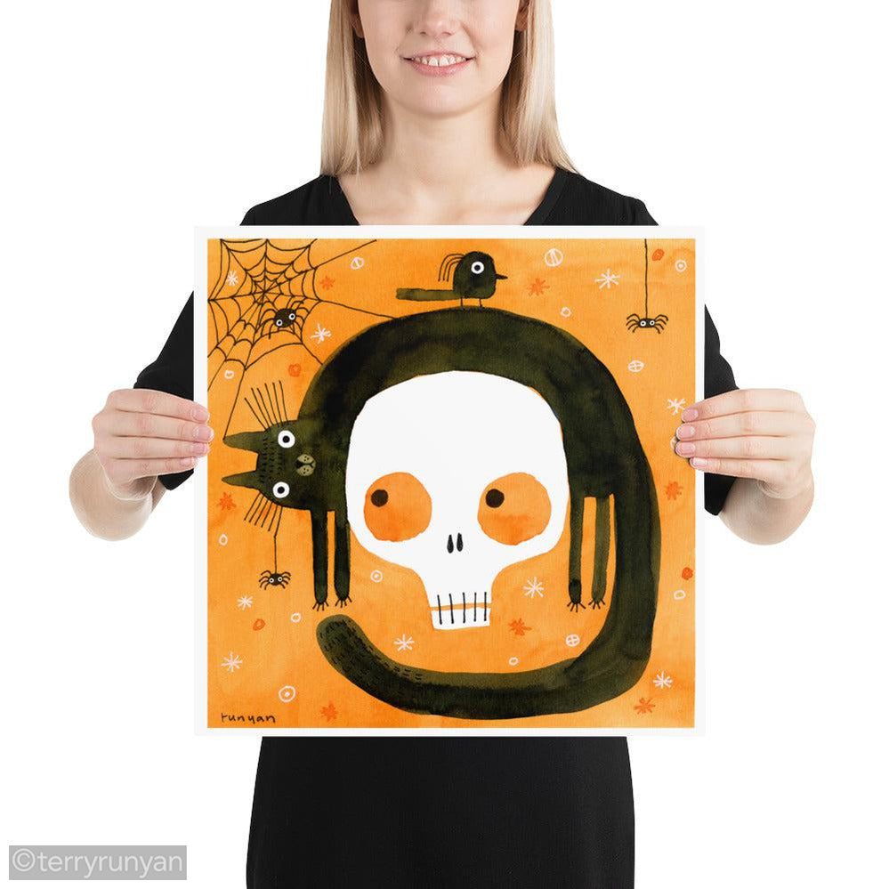 HALLOWEEN HATS-Art Print-Terry Runyan Creative-Terry Runyan Creative