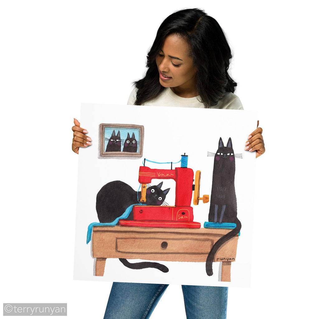 SEW BE IT Art Print-Art Print-Terry Runyan Creative-Terry Runyan Creative