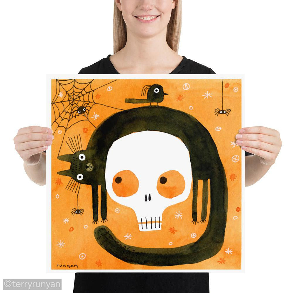 HALLOWEEN HATS-Art Print-Terry Runyan Creative-Terry Runyan Creative