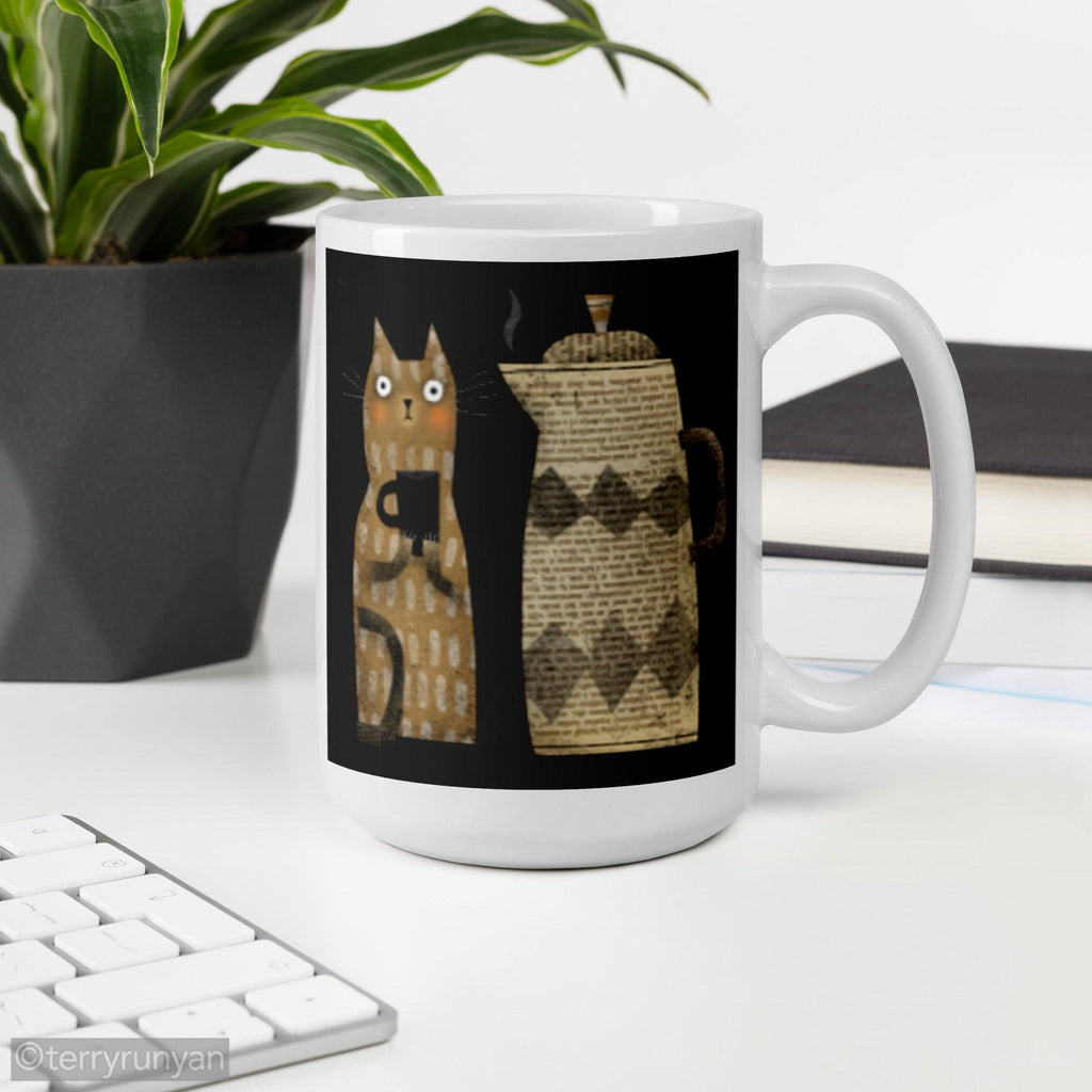 NATIONAL COFFEE DAY MUG-Mugs-Terry Runyan Creative-Terry Runyan Creative