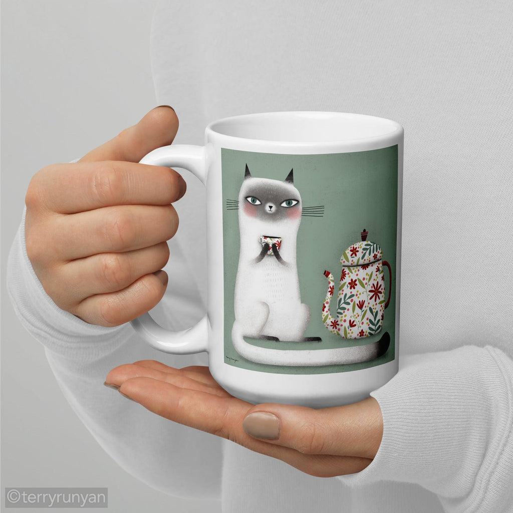 HOT DRINK mug-Mugs-Terry Runyan Creative-Terry Runyan Creative