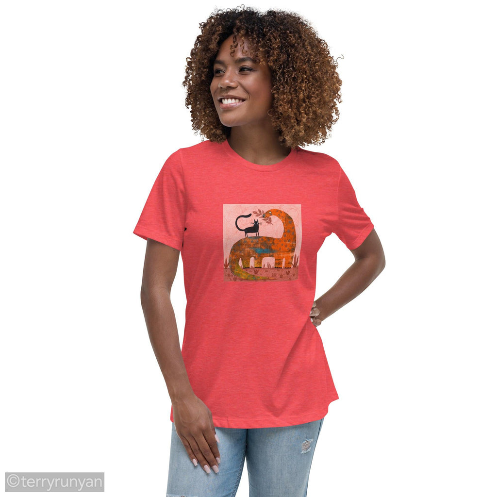 Dino Love 2 T-Shirt-T-Shirts-Terry Runyan Creative-Terry Runyan Creative