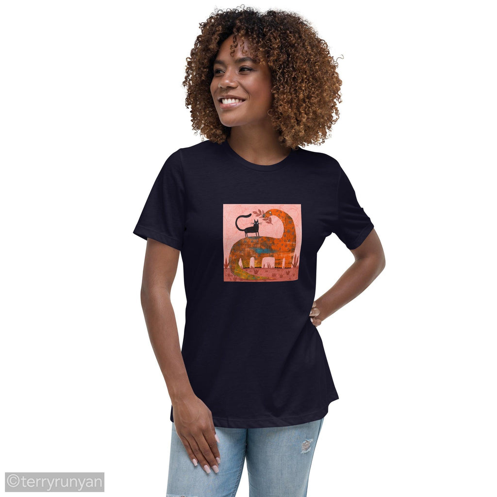 Dino Love 2 T-Shirt-T-Shirts-Terry Runyan Creative-Terry Runyan Creative