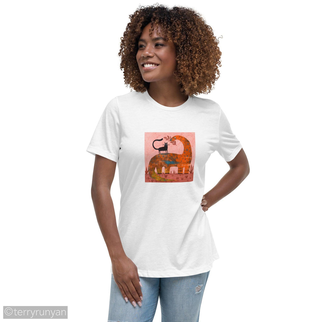 Dino Love 2 T-Shirt-T-Shirts-Terry Runyan Creative-Terry Runyan Creative