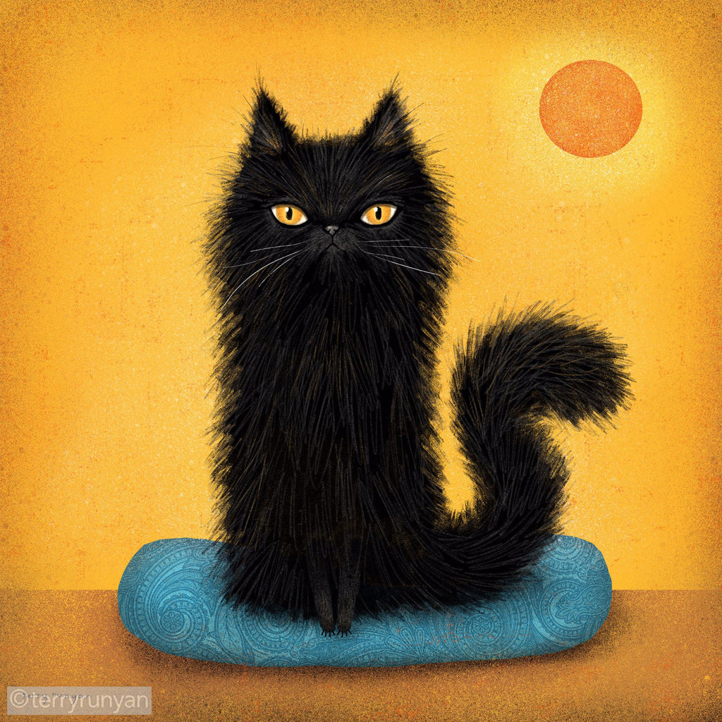 BLACK FLOOF-Art Print-Terry Runyan Creative-Terry Runyan Creative