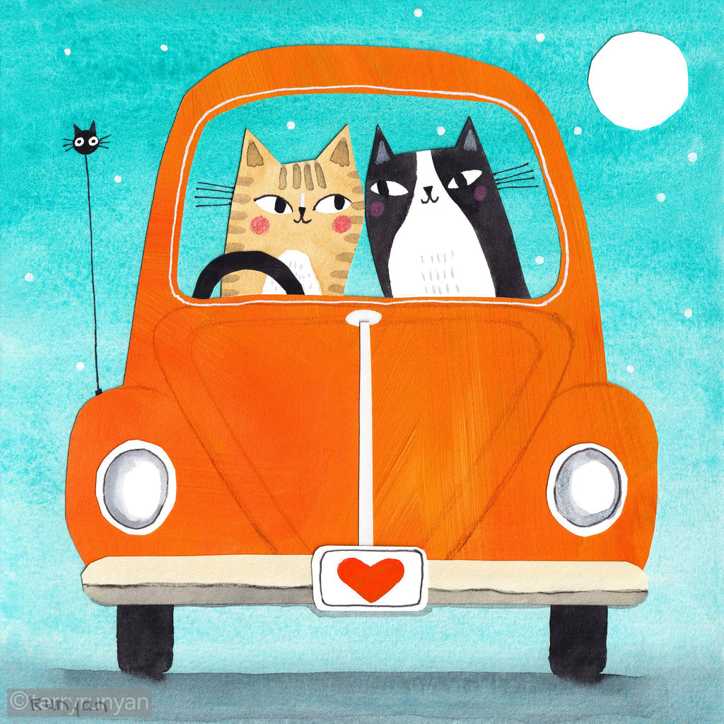 LOVE BUG-Art Print-Terry Runyan Creative-Terry Runyan Creative