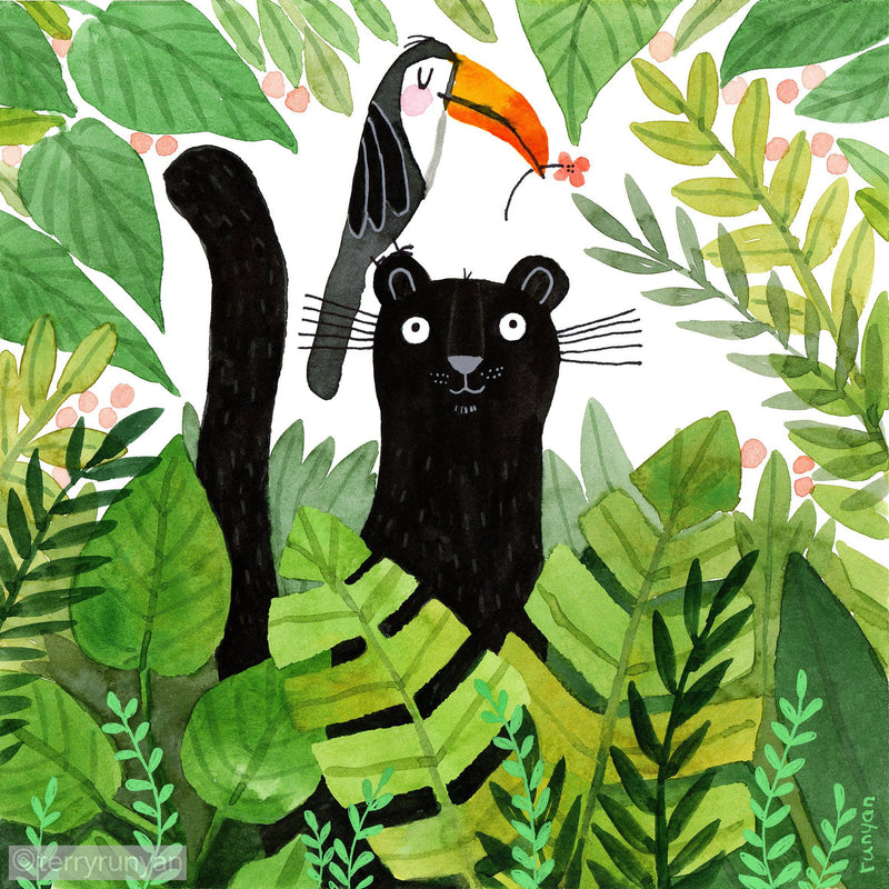 RAINFOREST-Art Print-Terry Runyan Creative-Terry Runyan Creative