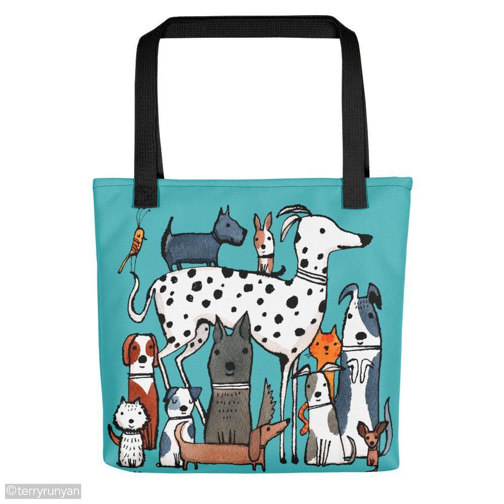 NATIONAL DOG DAY Tote bag-Tote Bag-Terry Runyan Creative-Terry Runyan Creative