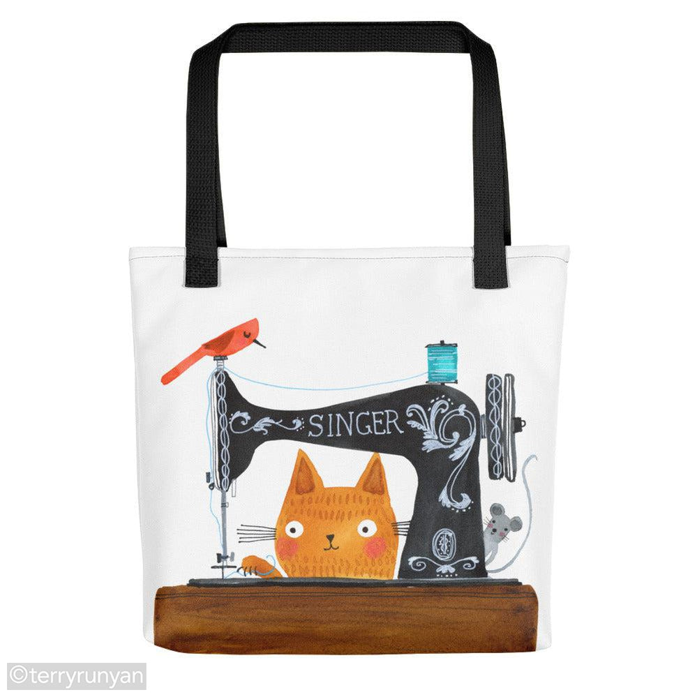 VAN GOGH'S CAT Tote bag – Terry Runyan Creative