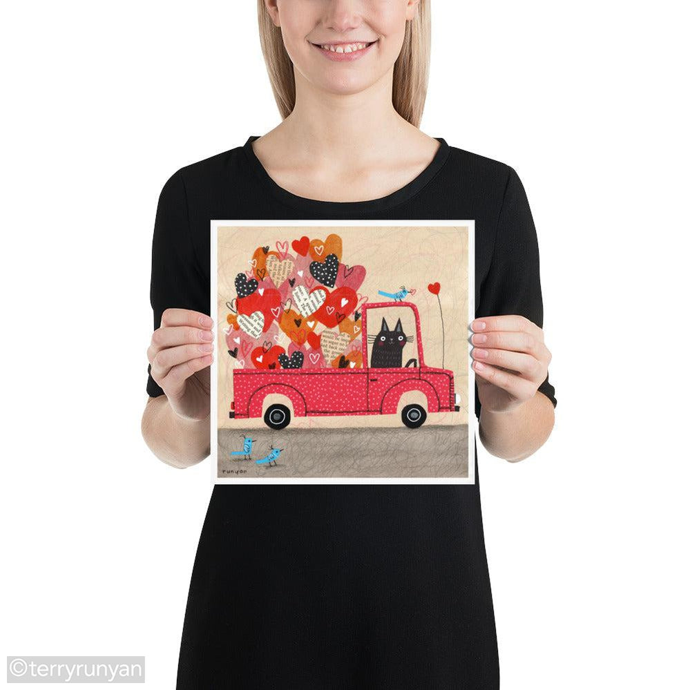 TRUCK LOAD 2-Art Print-Terry Runyan Creative-Terry Runyan Creative