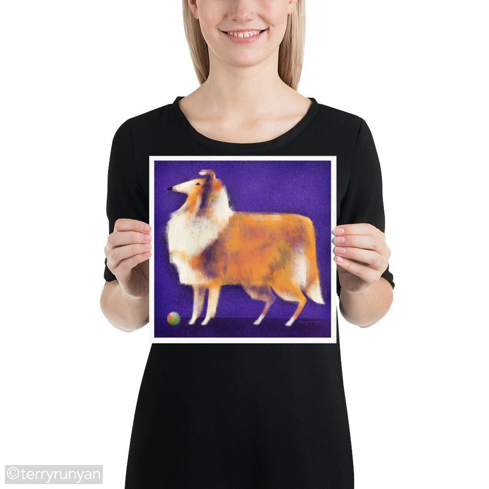 COLLIE-Art Print-Terry Runyan Creative-Terry Runyan Creative