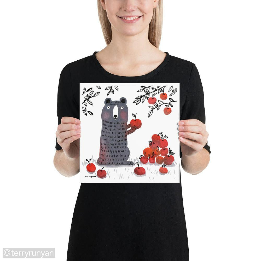 BEAR TREASURE-Art Print-Terry Runyan Creative-Terry Runyan Creative