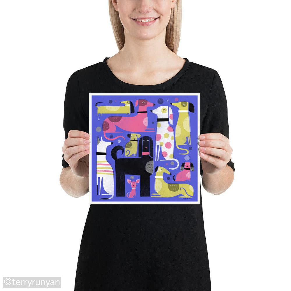DOG PARK-Art Print-Terry Runyan Creative-Terry Runyan Creative
