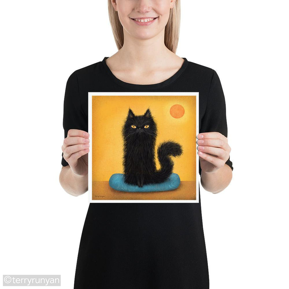 BLACK FLOOF-Art Print-Terry Runyan Creative-Terry Runyan Creative