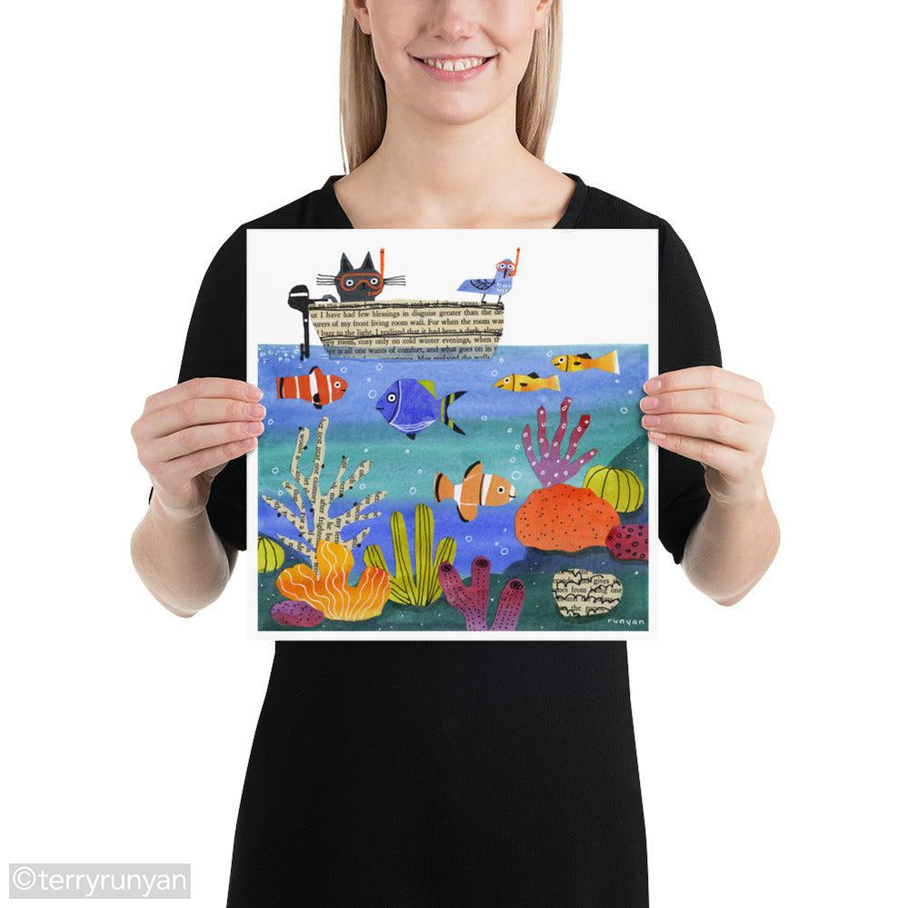 GREAT BARRIER REEF-Art Print-Terry Runyan Creative-Terry Runyan Creative