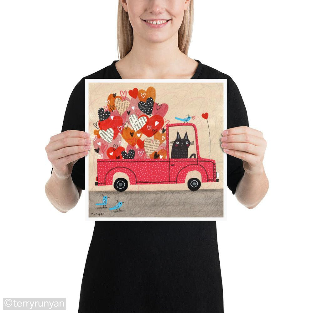 TRUCK LOAD 2-Art Print-Terry Runyan Creative-Terry Runyan Creative