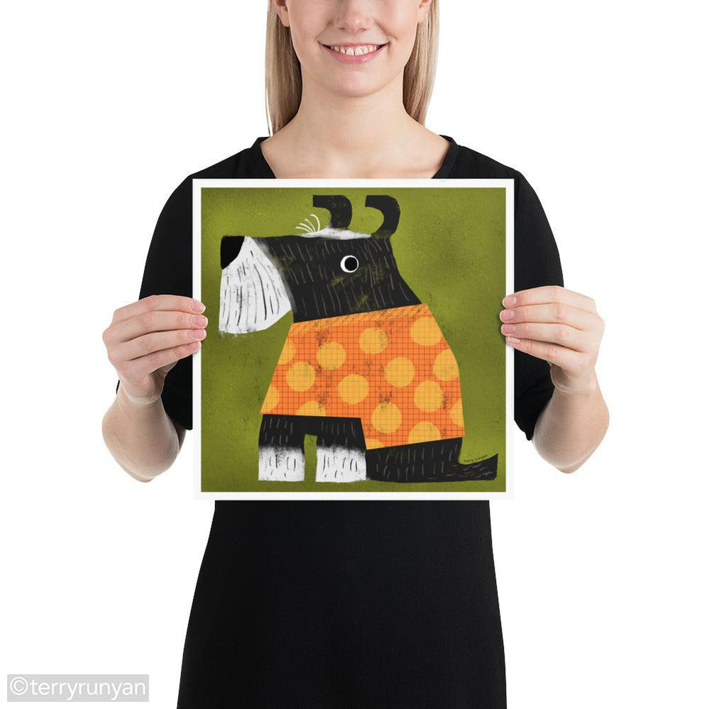 SCHNAUZER-Art Print-Terry Runyan Creative-Terry Runyan Creative