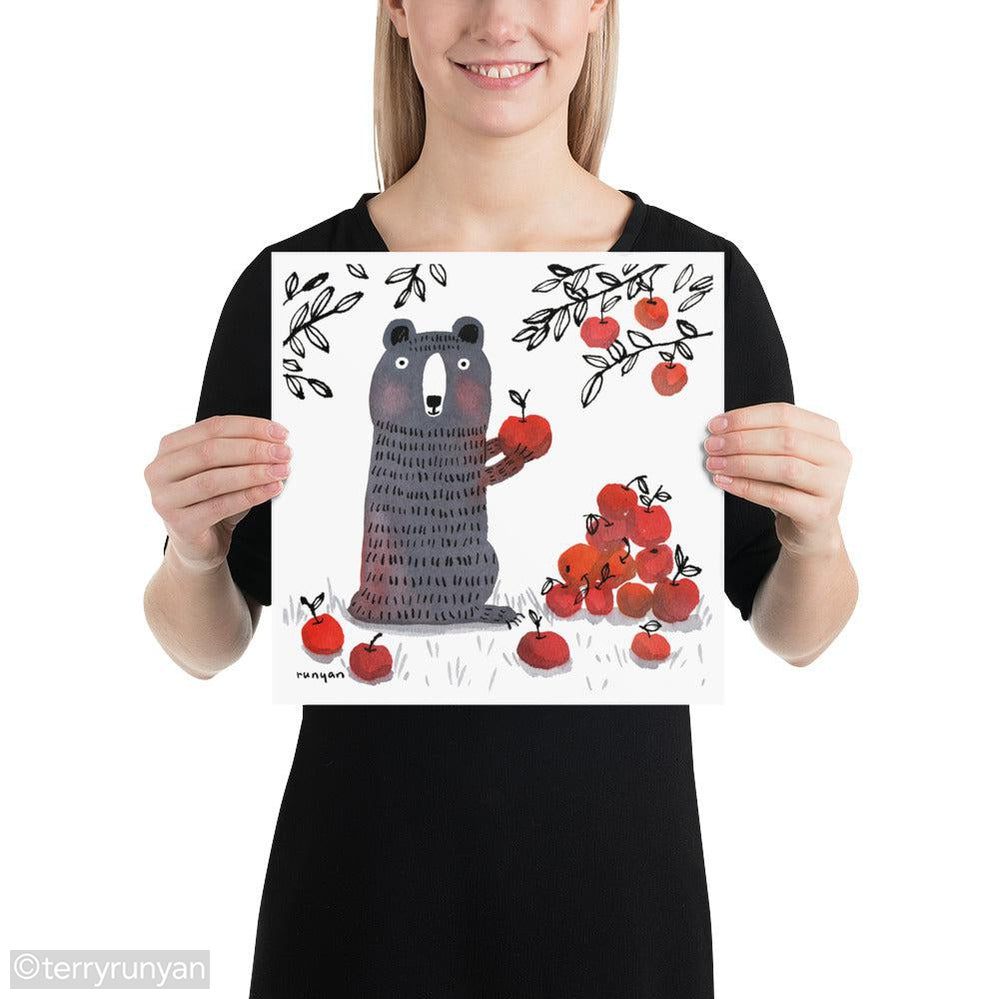 BEAR TREASURE-Art Print-Terry Runyan Creative-Terry Runyan Creative