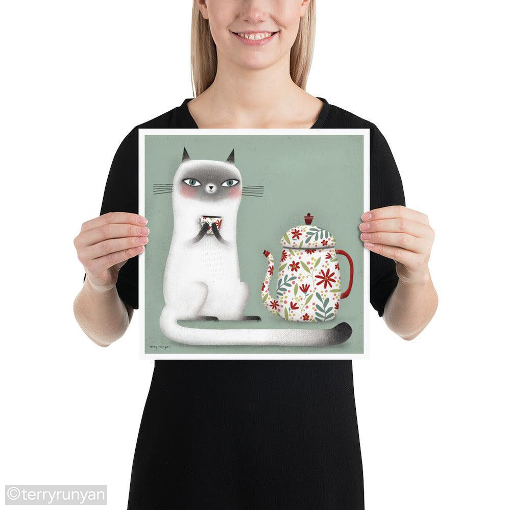 HOT DRINK-Art Print-Terry Runyan Creative-Terry Runyan Creative