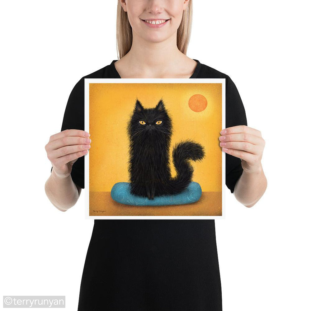 BLACK FLOOF-Art Print-Terry Runyan Creative-Terry Runyan Creative