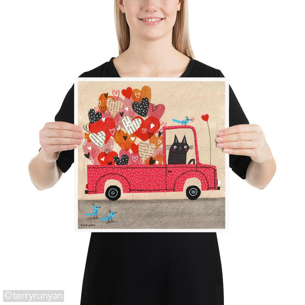 TRUCK LOAD 2-Art Print-Terry Runyan Creative-Terry Runyan Creative