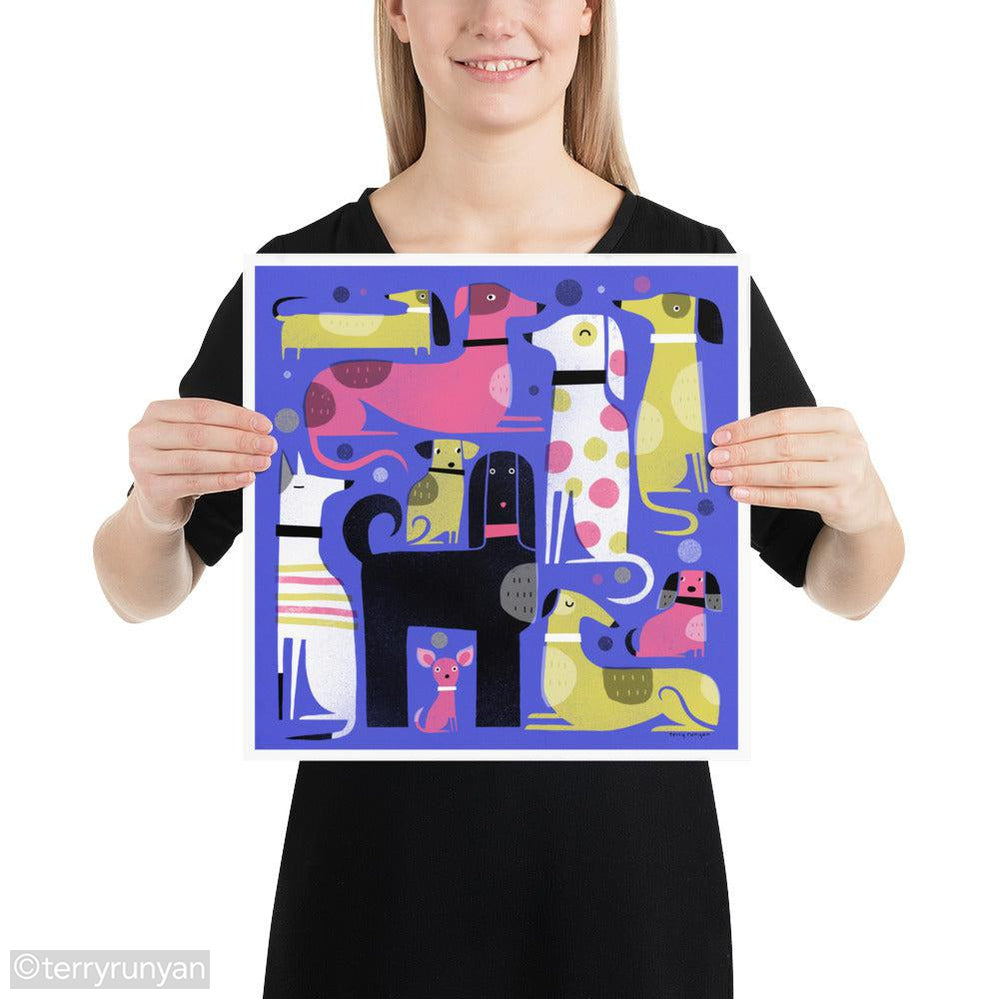 DOG PARK-Art Print-Terry Runyan Creative-Terry Runyan Creative