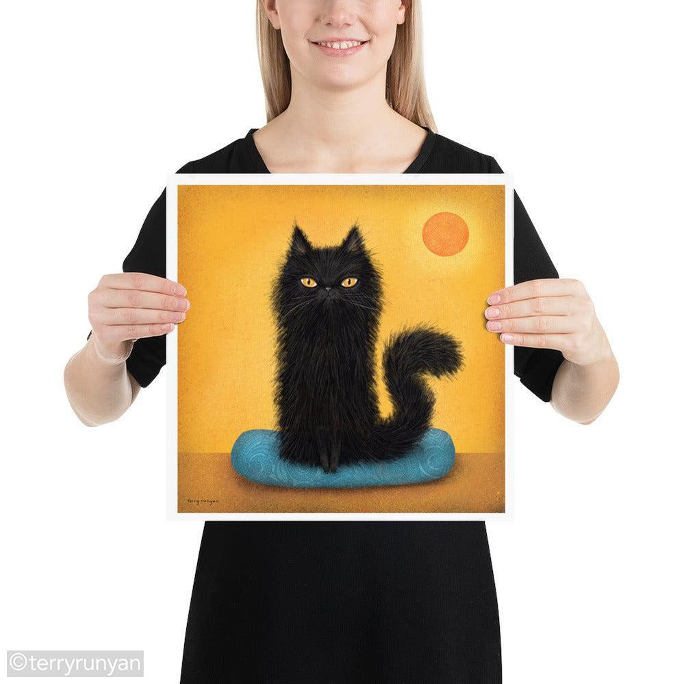BLACK FLOOF-Art Print-Terry Runyan Creative-Terry Runyan Creative