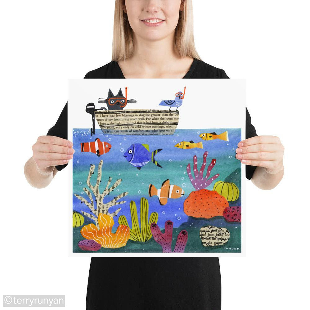 GREAT BARRIER REEF-Art Print-Terry Runyan Creative-Terry Runyan Creative