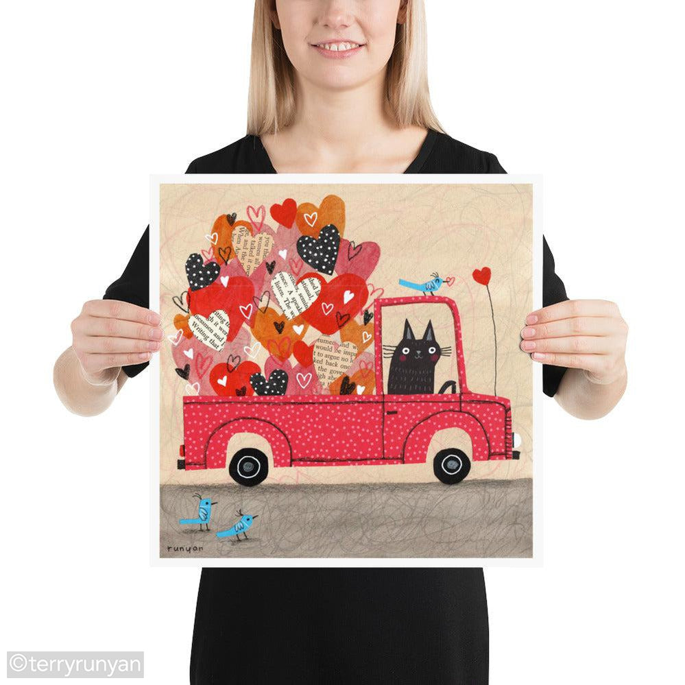 TRUCK LOAD 2-Art Print-Terry Runyan Creative-Terry Runyan Creative