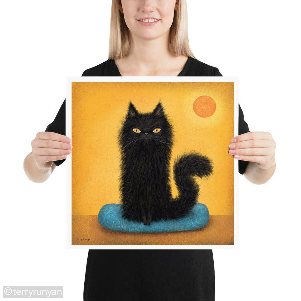 BLACK FLOOF-Art Print-Terry Runyan Creative-Terry Runyan Creative