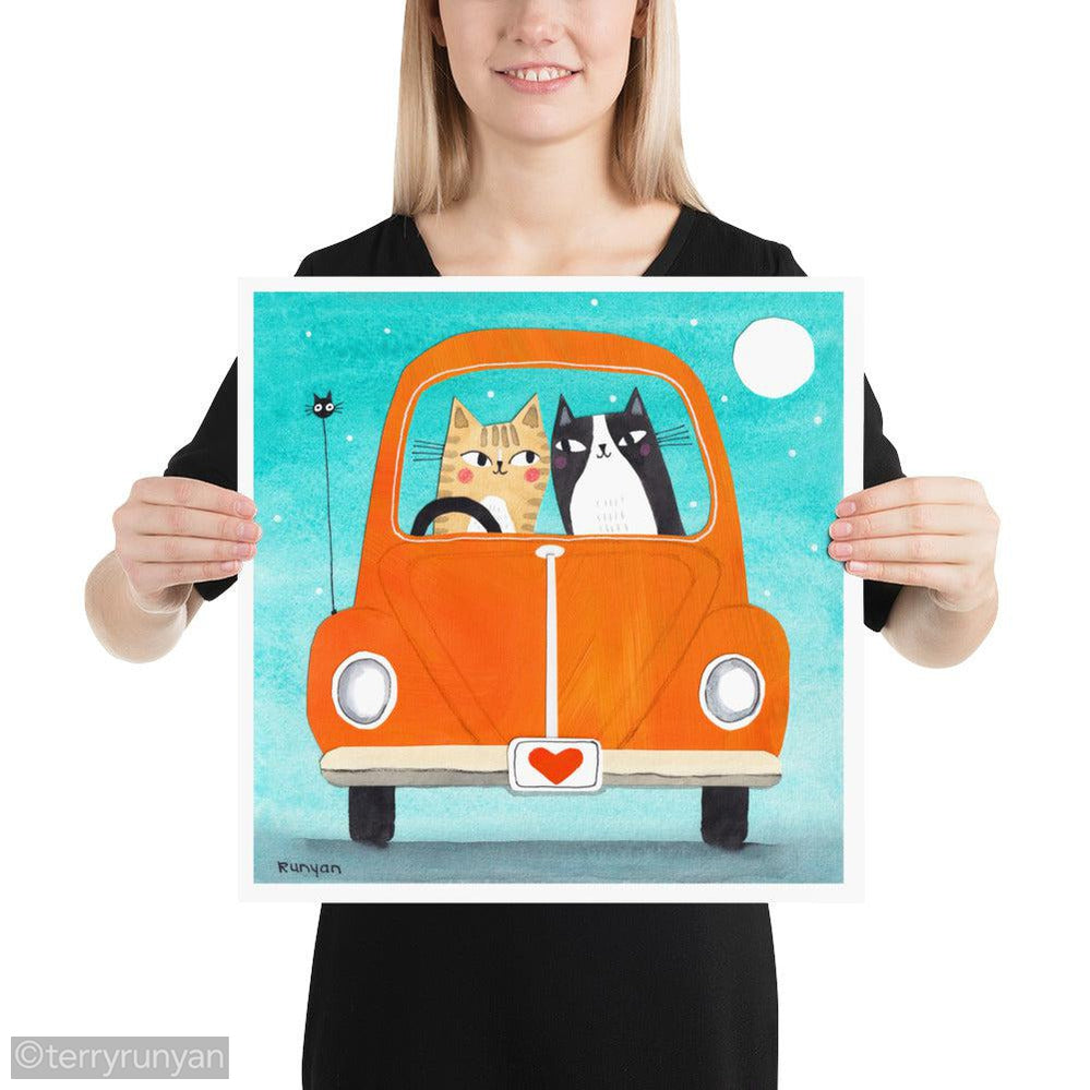LOVE BUG-Art Print-Terry Runyan Creative-Terry Runyan Creative