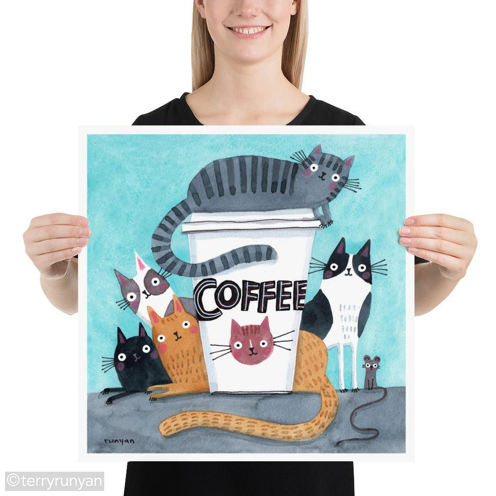 COFFEE CATS – Terry Runyan Creative
