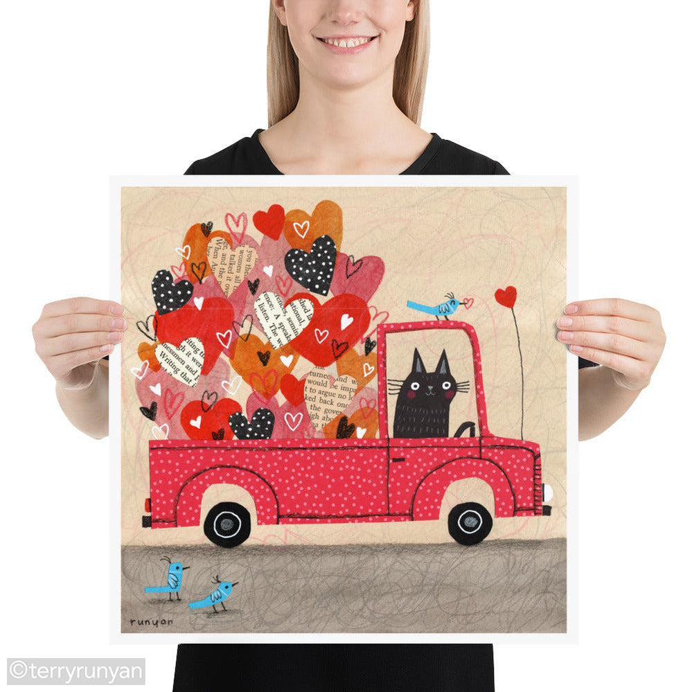 TRUCK LOAD 2-Art Print-Terry Runyan Creative-Terry Runyan Creative