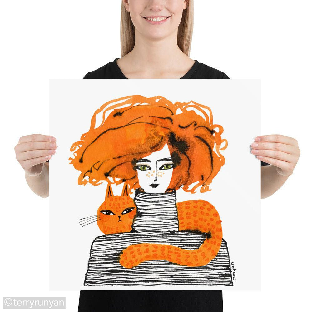 REDHEADS 2-Art Print-Terry Runyan Creative-Terry Runyan Creative