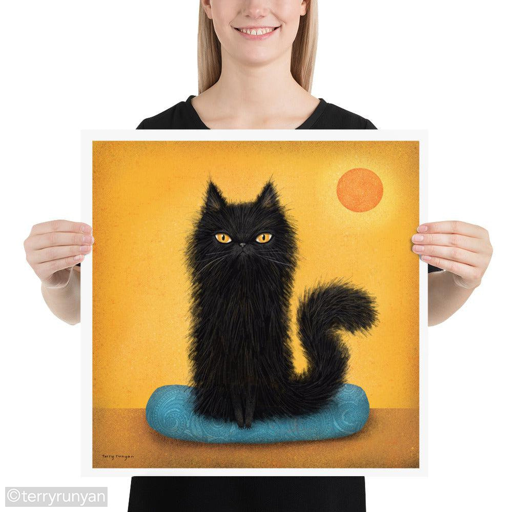 BLACK FLOOF-Art Print-Terry Runyan Creative-Terry Runyan Creative