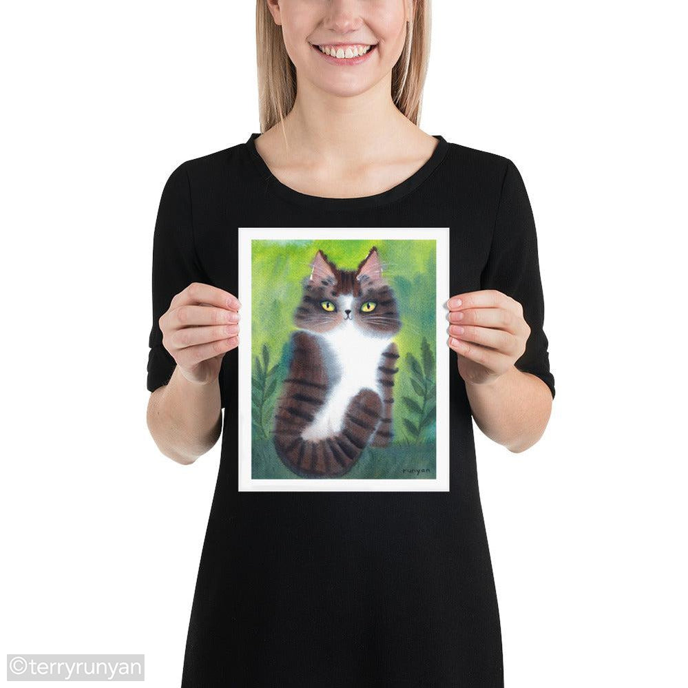TABBY FLOOF-Art Print-Terry Runyan Creative-Terry Runyan Creative